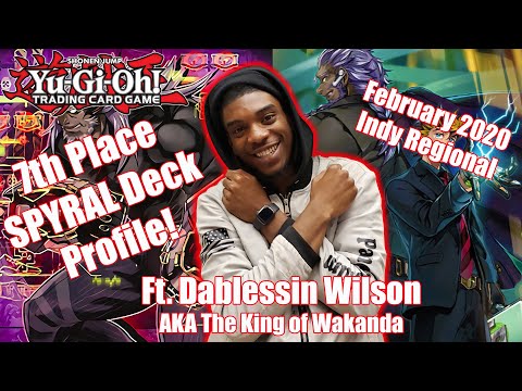 Yu-Gi-Oh! 7th Place SPYRAL Deck Profile! 2020 Indianapolis Regional ft. Dablessin Wilson
