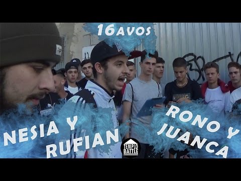 Nesia y Rufian vs Rono y Juanca | 16avos | 1era Templo Battle Dual
