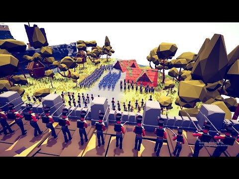 150xVIKING ATTACK BRITISH ARMY - Totally Accurate Battle Simulator TABS