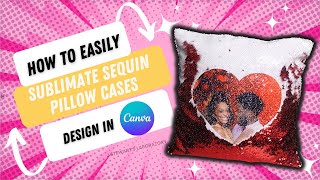 How to| sublimation sequin pillow| Sublimation for beginners