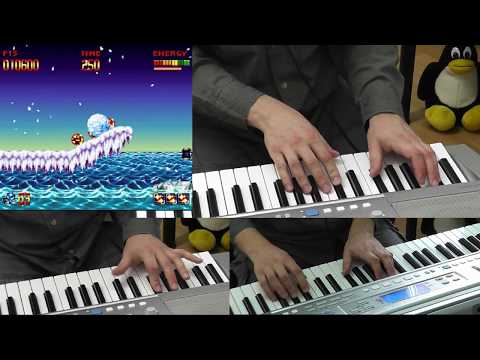 Super Turrican - Stage 3-1 - Keyboard Interpretation