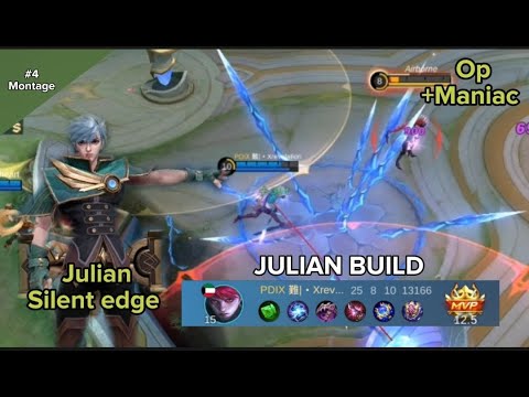 25 KILLS! Julian Silent Edge One Shot build (Auto Maniac/Savage) Julian Montage | Xrevelation