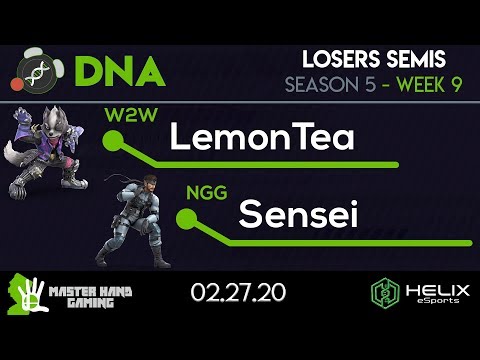 DNA S5:W9 - W2W | LemonTea (Wolf) Vs. NGG | Sensei (Snake) - L Semifinals