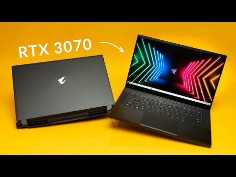 RTX 3070 is Finally Here! // Razer Blade 15 Base (2021) vs Aorus 15G