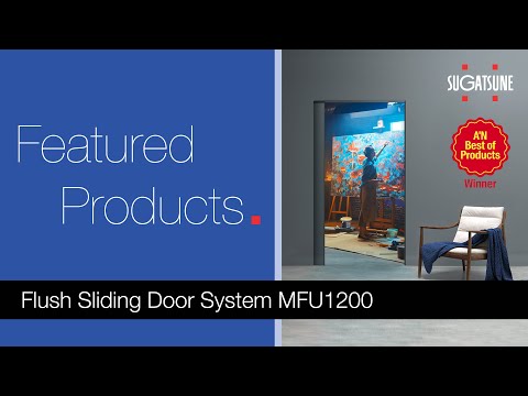 Flush Sliding Door System MFU1200