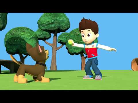 PAW Patrol fan animation: Playing ball