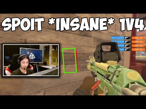 Spoit's Most *INSANE* 1v4 Clutch Ever... Rainbow Six: Siege Highlights