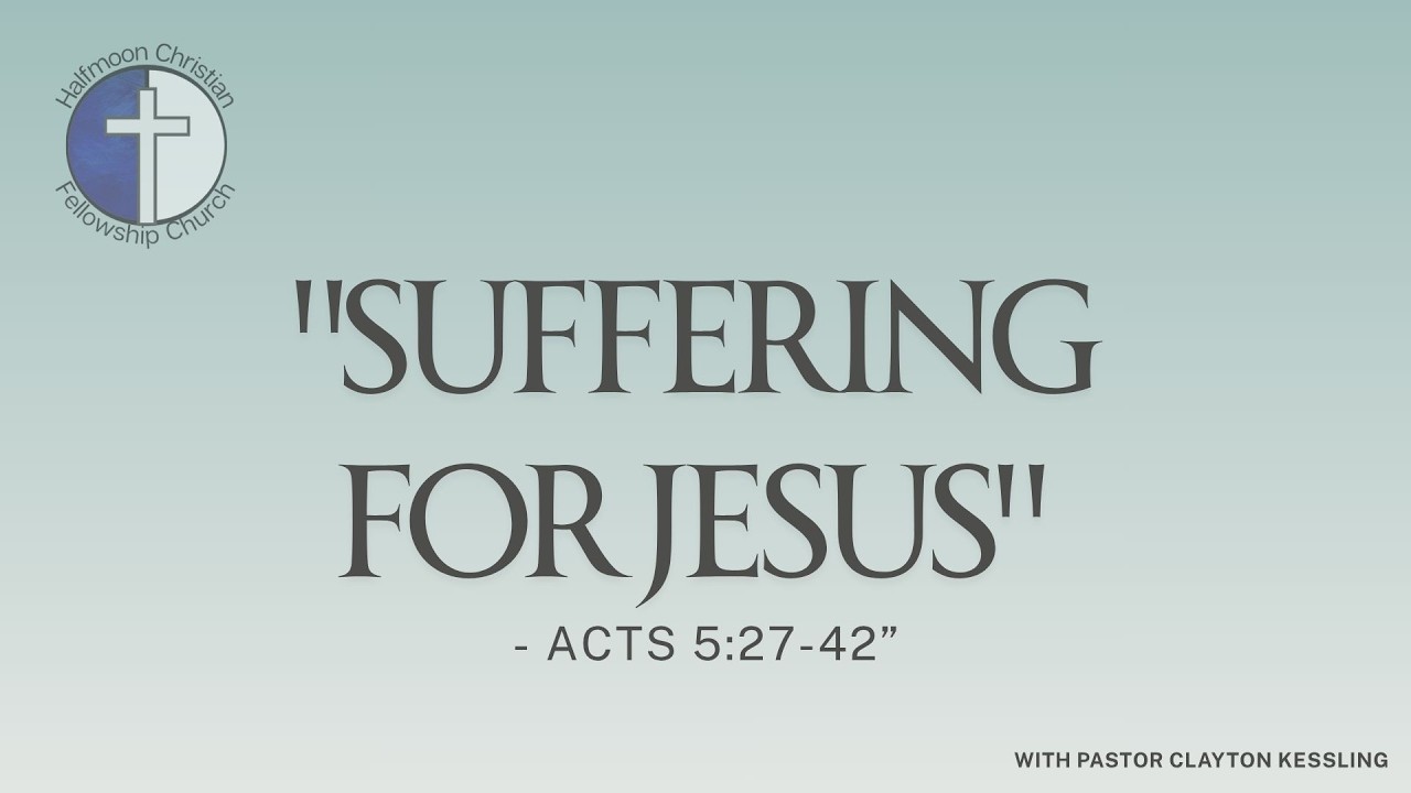 Suffering for Jesus