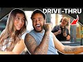 RIZZING UP DRIVE-THRU WORKERS AS AN OVERPROTECTIVE COUPLE!