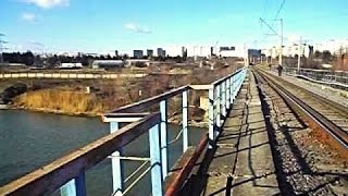 Железнодорожный мост в ТБИЛИСИ. РЕКА КУРА