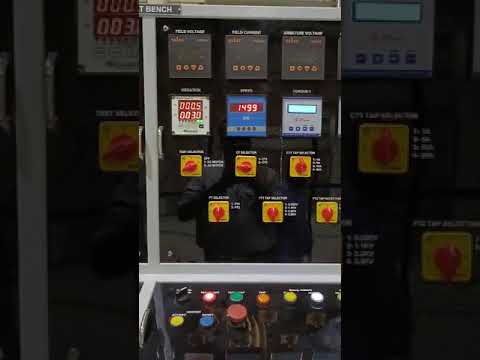 Transformer Low Voltage Test Panel