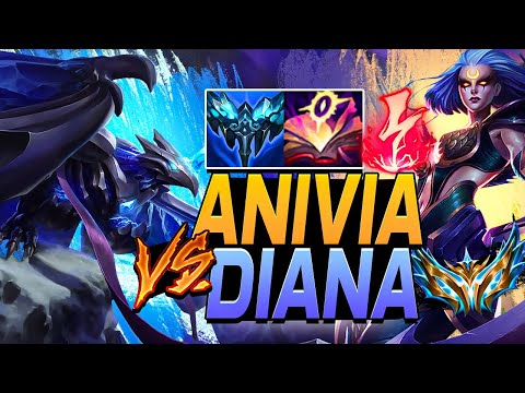 Challenger Anivia VS Diana - WHAT A COMEBACK!