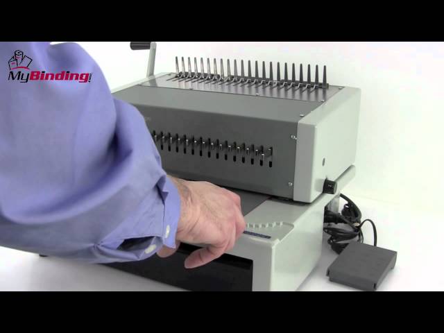 COMB BINDING MACHINE - Electric Comb Binding Machine Trader - Retailer ...