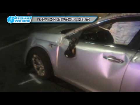 MASCALI INCIDENTE AUTONOMO UN FERITO TG DELLO JONIO 10 06 2016