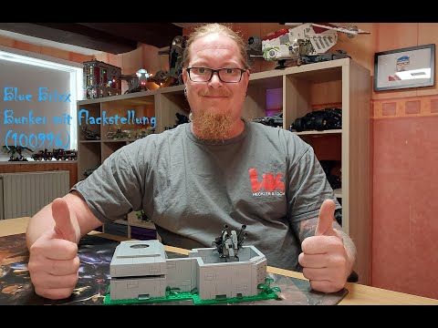 Ein toller Bunker mit Flakstellung - Blue Brixx 100996