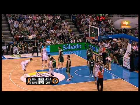Unicaja-Real Madrid final 2 minutes of overtime liga acb 19-03-2011