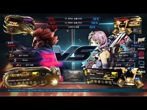 Prisoner[NK] (akuma) VS eyemusician (alisa) - Tekken 7 Season 4