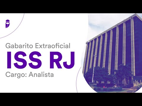 Gabarito Extraoficial ISS RJ - Analista