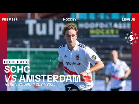 SCHC - Amsterdam 🏑 Tulp Hoofdklasse Heren ‘24/’25 RONDE 4 | Samenvatting