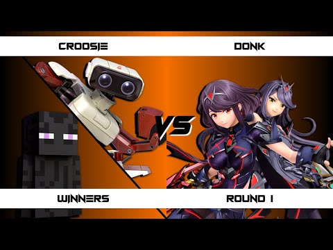 croosie (R.O.B., Steve) vs Donk (Pyra/Mythra) - Winner's Round 1 - UoG Smash Ultimate F22 W7