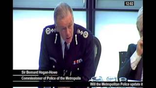 Jenny Jones AM questions Police Commissioner about the Met's definition of domestic extremism