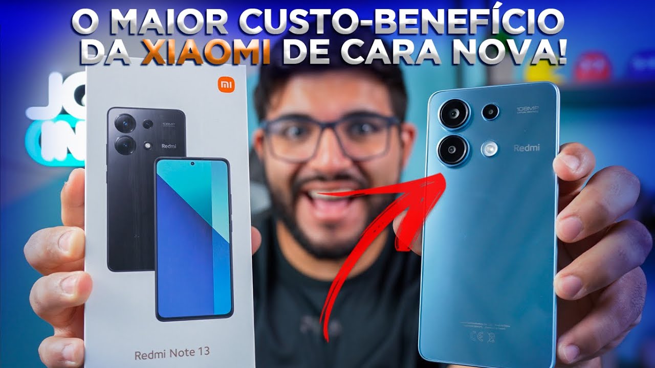 CHEGOU! Novo Xiaomi Redmi Note 13! Som estereo, Snapdragon, AMOLED, 108mpx na faixa de R$1.000