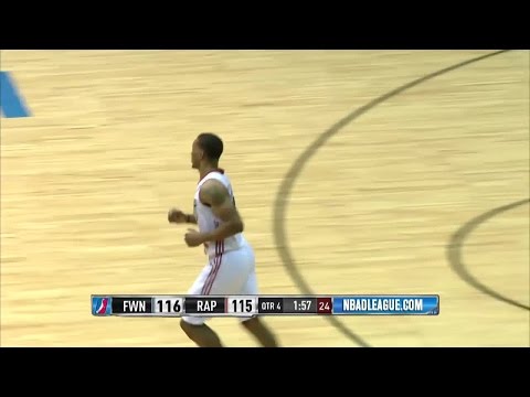 Norman Powell posts 36 points & 12 rebounds vs. the Mad Ants, 3/3/2016