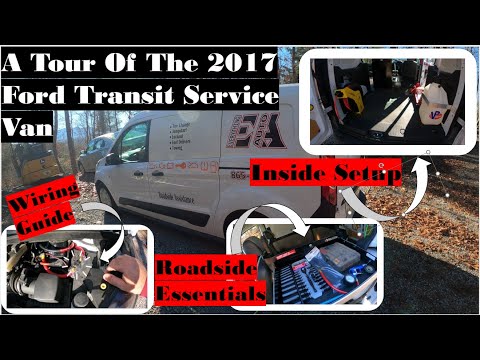 A Tour Of The 2017 Ford Transit Service Van