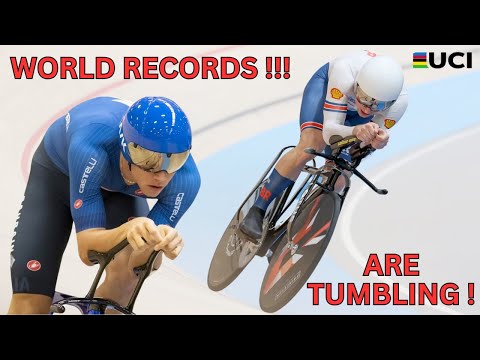 NEW WORLD RECORD!  | Men's Individual Pursuit Final | UCI Track World Championships 2024
