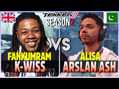 Tekken 8  ▰  ARSLAN ASH (Alisa) Vs K-WISS (Fahkumram) ▰ Epic Ranked Matches!