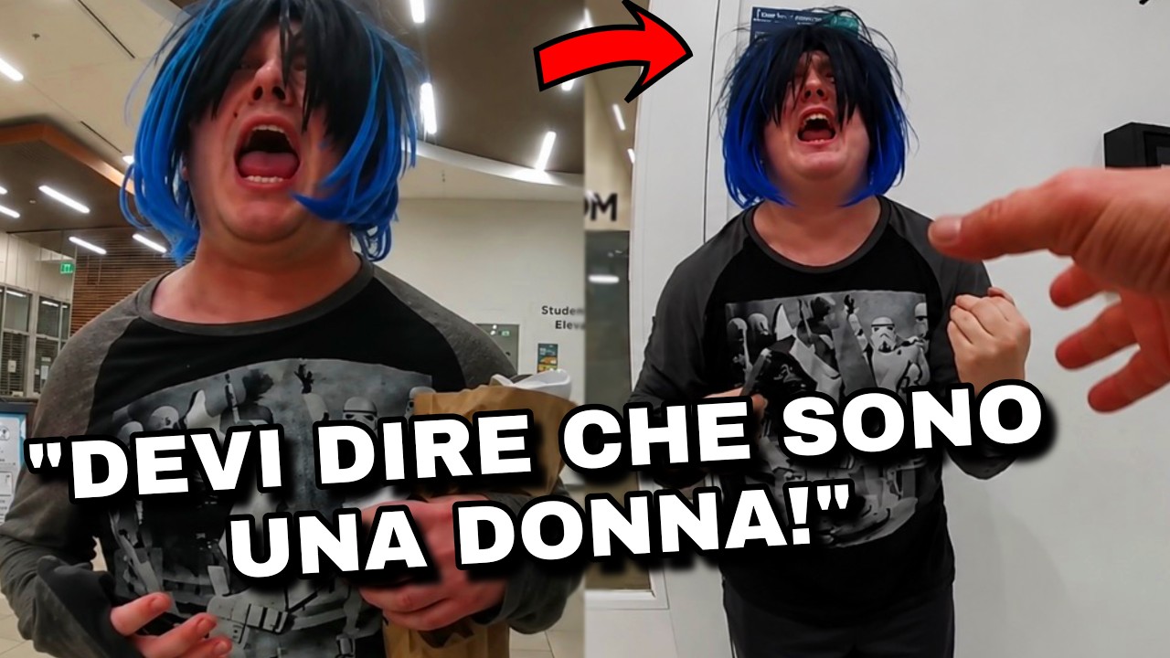 POLIZIOTTO chiama DONNA TRANS al MASCHILE, SUCCEDE L'INFERNO