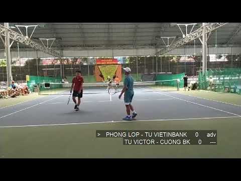 Phong Lop 810 - Tu Vietinbank 🆚 Tu Victor 705 - Cuong Bk 🎾 Vntennis - Double