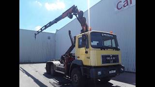 Крюковой мультилифт MAN 26.293 Palfinger Pk19000 /6 +remote | Изображение 4 - Autoline