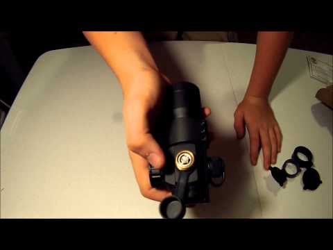 NcStar DRGB135T 35mm Red Green Blue Dot Optic Tan Laser Sight Review
