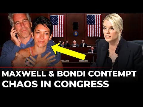 US Congress LIVE: Lawmakers Clash Over Ghislaine Maxwell & Pam Bondi in Epstein Files Subpoenas, USA