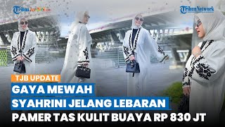 Intip Gaya Mewah dan Glamor Syahrini Jelang Lebaran, Pamer Tenteng Tas Kulit Buaya Harga Selangit