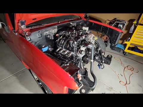 Speed Engineering mid length headers LS SWAP on a OBS GMT400