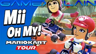 OMG! Playable Miis & Wii's Mushroom Gorge Are Coming to Mario Kart Tour! - Mii Tour Trailer