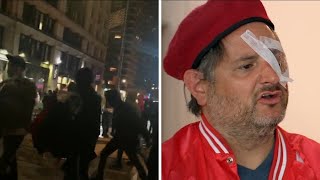 NYC looters beat up Guardian Angels at McDonald&#39;s, one loses sight in eye