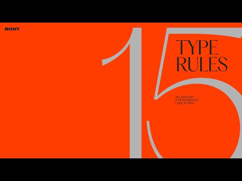 Miniatura del vídeo 15 rules to adjust typography like a pro (Web Design tutorial)