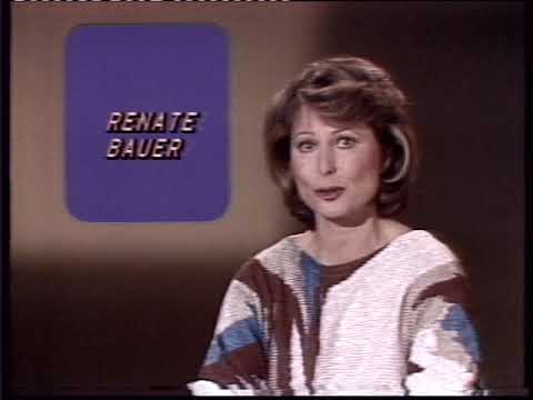 ARD ZDF Vormittagsprogramm 10.12.1984 Renate Bauer