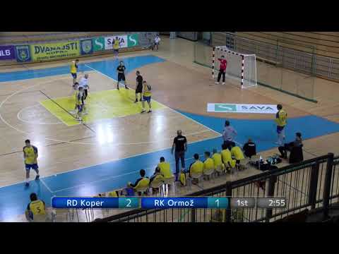 16. KROG - 2020/21: 1.A DRL - MOŠKI: RD KOPER : RK JERUZALEM ORMOŽ