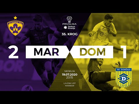 35.krog: Maribor - Domžale 2:1 ; Prva liga Telekom Slovenije 2019/2020