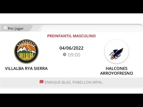 Preinfantil masc A VILLALBA RYA SIERRA - ARROYOFRESNO