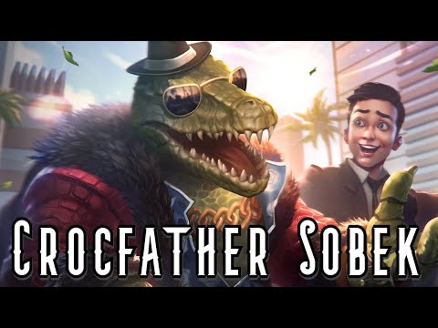 SMITE: Skin Showcase - Crocfather Sobek