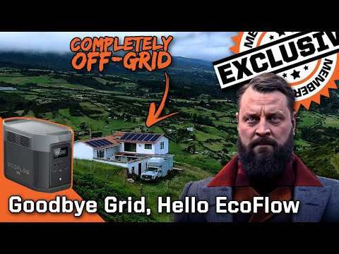 Off-Grid with Delta 2 Max - Colombian Farmhouse EcoFlow.