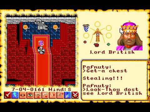 How to kill Lord British in Ultima VI