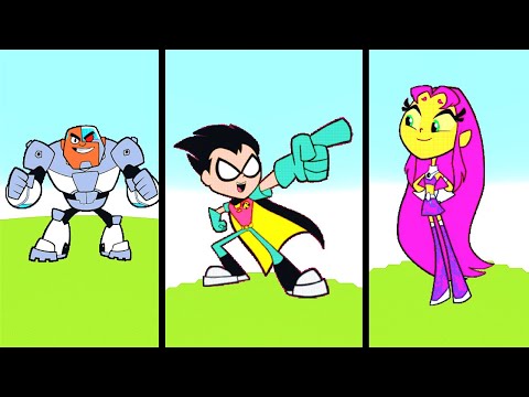 Minecraft: THE BEST TEEN TITANS GO BUILDS #shorts Inspired by @TwiShorts​
