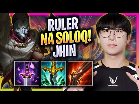 RULER IS BACK WITH JHIN IN NA SOLOQ! - GEN Ruler Plays Jhin ADC vs Vayne! | Season 2025