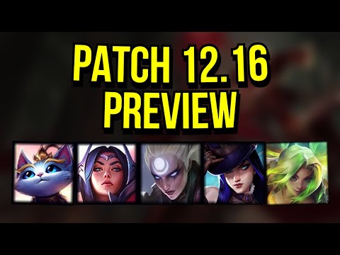 Patch 12.16 Balance Preview | Kaisa Diana Caitlyn Yuumi Zeri Zoe Irelia | League of Legends